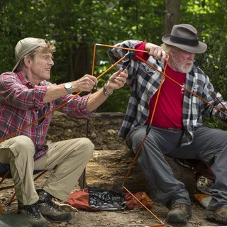 Robert Redford stars as Bill Bryson and Nick Nolte stars as Katz in Broad Green Pictures' A Walk in the Woods (2015)