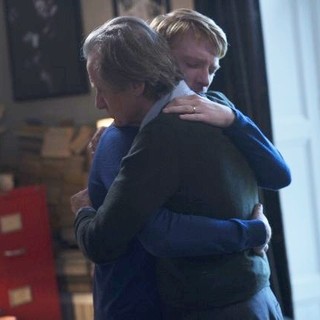 Bill Nighy stars as Dad and Domhnall Gleeson stars as Tim in Universal Pictures' About Time (2013). Photo credit by Murray Close.