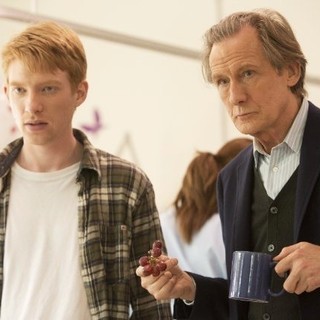Domhnall Gleeson stars as Tim and Bill Nighy stars as Dad in Universal Pictures' About Time (2013). Photo credit by Murray Close.