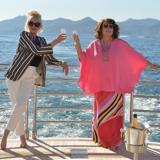 Joanna Lumley stars as Patsy Stone and Jennifer Saunders stars as Edina Monsoon in Fox Searchlight Pictures' Absolutely Fabulous (2016)