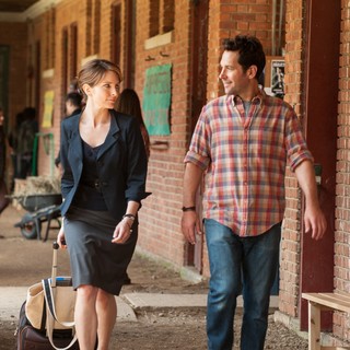 Tina Fey stars as Portia Nathan and Paul Rudd stars as John Pressman in Focus Features' Admission (2013)