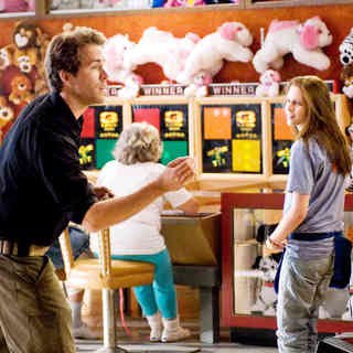 Ryan Reynolds stars as Connell and Kristen Stewart stars as Em in Miramax Films' Adventureland (2009)