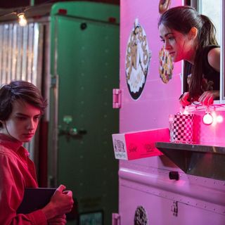 Kodi Smit-McPhee stars as James Charm and Isabelle Fuhrman stars as Val in Screen Media Films' All the Wilderness (2015)