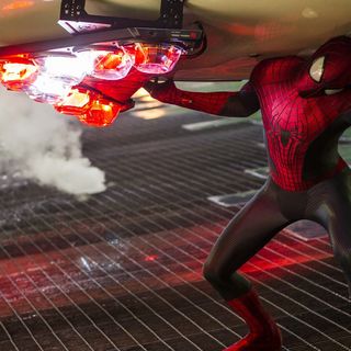 Spider-Man from Columbia Pictures' The Amazing Spider-Man 2 (2014). Photo credit by Niko Tavernise.