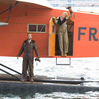 Joe Anderson stars as Bill Stultz and Hilary Swank stars as Amelia Earhart in Fox Searchlight Pictures' Amelia (2009)