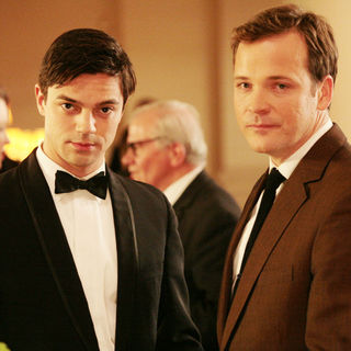 Dominic Cooper stars as Danny and Peter Sarsgaard stars as David in Sony Pictures Classics' An Education (2009). Photo credit by Kerry Brown.