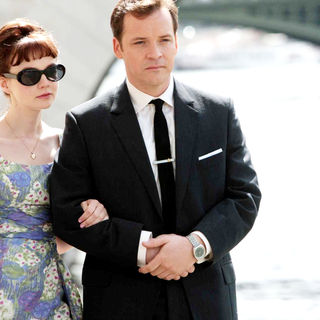 Carey Mulligan stars as Jenny and Peter Sarsgaard stars as David in Sony Pictures Classics' An Education (2009)