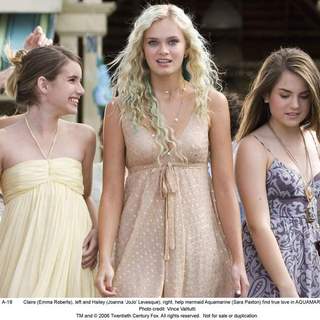 (L-R) Emma Roberts, Sara Paxton and JoJo in The 20th Century Fox's Aquamarine (2006)