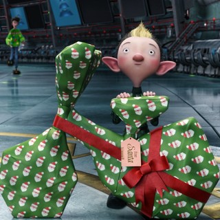 A scene from Sony Pictures' Arthur Christmas (2011)