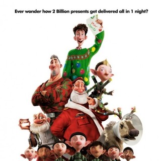 Poster of Sony Pictures' Arthur Christmas (2011)