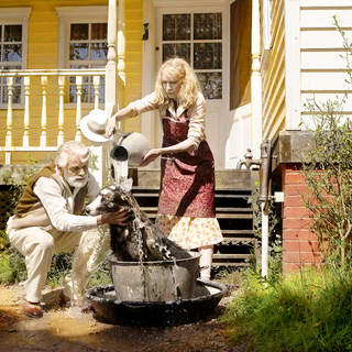 Ron Crawford stars as Archibald and Mia Farrow stars as Granny in EuropaCorp. Distribution's Arthur and the Revenge of Maltazard (2010)