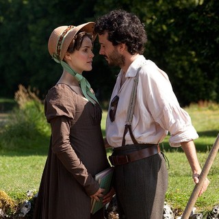 Keri Russell stars as Jane Hayes and Bret McKenzie stars as Martin in Sony Pictures Classics' Austenland (2013)