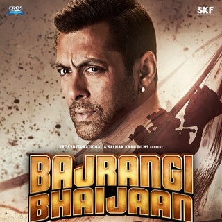 Poster of Eros International's Bajrangi Bhaijaan (2015)