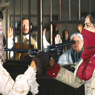 Penelope Cruz and Salma Hayek in The 20th Century Fox's Bandidas (2006)