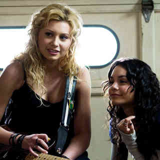 Alyson Michalka stars as Charlotte Banksasks and Vanessa Hudgens stars as Sam in Summit Entertainment's Bandslam (2009)