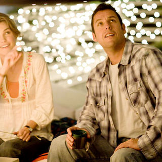 Keri Russell stars as Jill and Adam Sandler stars as Skeeter Bronson in Walt Disney Pictures' Bedtime Stories (2008)