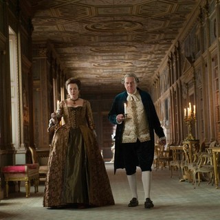 Emily Watson stars as Lady Mansfield and Tom Wilkinson stars as Lord Mansfield in Fox Searchlight Pictures' Belle (2014)