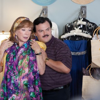 Shirley MacLaine and Jack Black (Bernie) in Millennium Films' Bernie (2012)