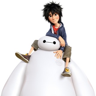 Baymax and Hiro Hamada from Walt Disney Pictures' Big Hero 6 (2014)