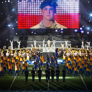 Joe Alwyn stars as Billy Lynn in TriStar Pictures' Billy Lynn's Long Halftime Walk (2016)