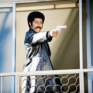 Michael Jai White stars as Black Dynamite in Apparition's Black Dynamite (2009). Photo credit by Prashant Gupta.
