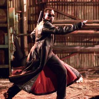 Wesley Snipes as Blade in New Line Cinema's Blade Trinity (2004)