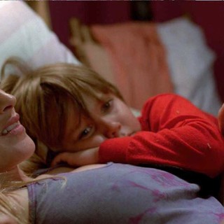 Patricia Arquette stars as Olivia and Ellar Coltrane stars as Mason in IFC Films' Boyhood (2014)