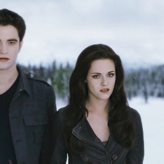 Robert Pattinson stars as Edward Cullen and Kristen Stewart stars as Bella Cullen in Summit Entertainment's The Twilight Saga's Breaking Dawn Part II (2012)