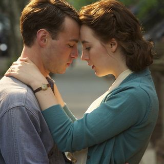 Domhnall Gleeson stars as Jim Farrell and Saoirse Ronan stars as Ellis Lacey in Fox Searchlight Pictures' Brooklyn (2015)