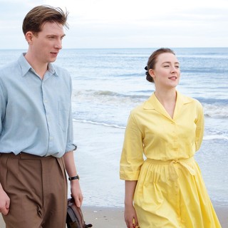 Domhnall Gleeson stars as Jim Farrell and Saoirse Ronan stars as Ellis Lacey in Fox Searchlight Pictures' Brooklyn (2015)