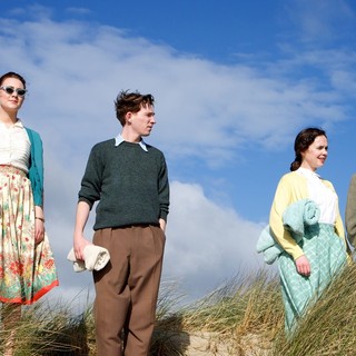 Saoirse Ronan, Domhnall Gleeson, Nora-Jane Noone and Peter Campion in Fox Searchlight Pictures' Brooklyn (2015)