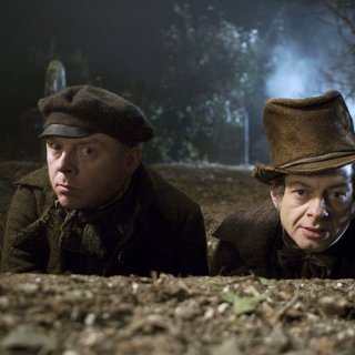 Simon Pegg stars as William Burke and Andy Serkis stars as William Hare in IFC Films' Burke and Hare (2011)