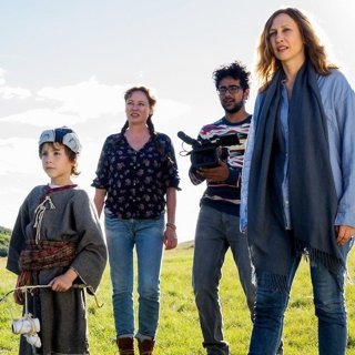 Jacob Tremblay, Virginia Madsen, Suraj Sharma and Vera Farmiga in Vertical Entertainment' Burn Your Maps (2017)