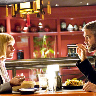 Frances McDormand stars as Linda Litzke and George Clooney stars as Harry Pfarrer in Focus Features' Burn After Reading (2008)