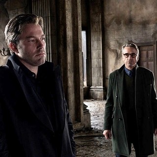 Ben Affleck stars as Bruce Wayne/Batman and Jeremy Irons stars as Alfred in Warner Bros. Pictures' Batman v Superman: Dawn of Justice (2016)