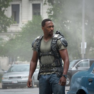 Anthony Mackie stars as Sam Wilson/The Falcon in Walt Disney Pictures' Captain America: The Winter Soldier (2014)