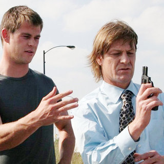 Chris Hemsworth stars as Sam Phelan and Sean Bean stars as Pyke Kubic in Roadside Attractions' Ca$h (2010)