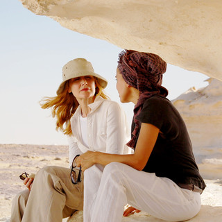 Patricia Clarkson stars as Juliette Grant and Elena Anaya stars as Kathryn in IFC Films' Cairo Time (2010)