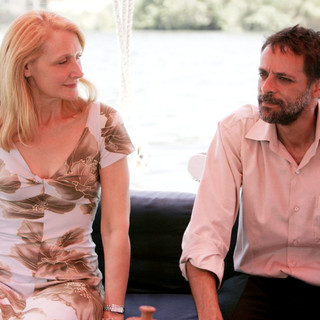 Patricia Clarkson stars as Juliette Grant and Alexander Siddig stars as Tareq Khalifa in IFC Films' Cairo Time (2010)