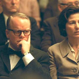 Philip Seymour Hoffman and Catherine Keener in Sony Pictures Classics' Capote (2005)