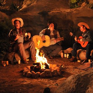 Will Ferrell, Adrian Martinez and Efren Ramirez in Pantelion Films' Casa De Mi Padre (2012)