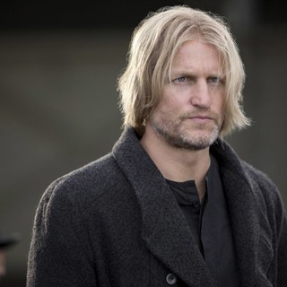 Woody Harrelson stars as Haymitch Abernathy in Lionsgate Films' The Hunger Games: Catching Fire (2013)