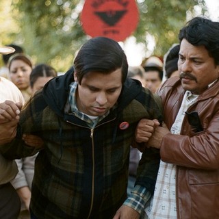 Michael Pena stars as Cesar E. Chavez in Lionsgate Films' Cesar Chavez (2014)