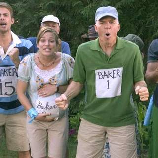 Jonathan Bennett, Piper Perabo, Steve Martin and Tom Welling in The 20th Century Fox's Cheaper by the Dozen 2 (2005)