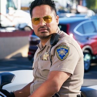 Michael Pena stars as Frank 'Ponch' Poncherello in Warner Bros. Pictures' CHiPs (2017)