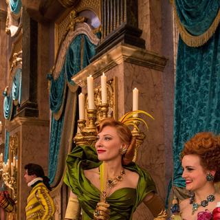 Cate Blanchett stars as Lady Tremaine and Sophie McShera stars as Drizella in Walt Disney Pictures' Cinderella (2015)