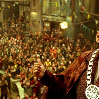 Bill Murray stars as The Mayor of Ember in Fox-Walden's City of Ember (2008)