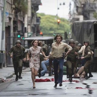 Emma Watson stars as Lena and Daniel Bruhl stars as Daniel in Screen Media Films' Colonia (2016)