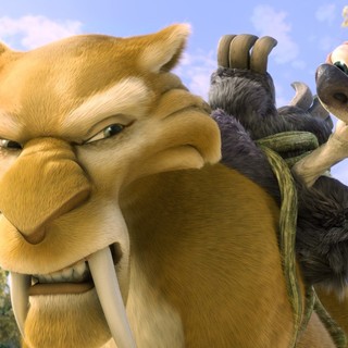 Diego and Granny from 20th Century Fox's Ice Age: Continental Drift (2012)