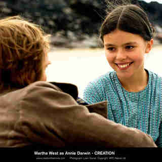 Martha West stars as Annie Darwin in Newmarket Films' Creation (2010). Photo credit by Liam Daniel.